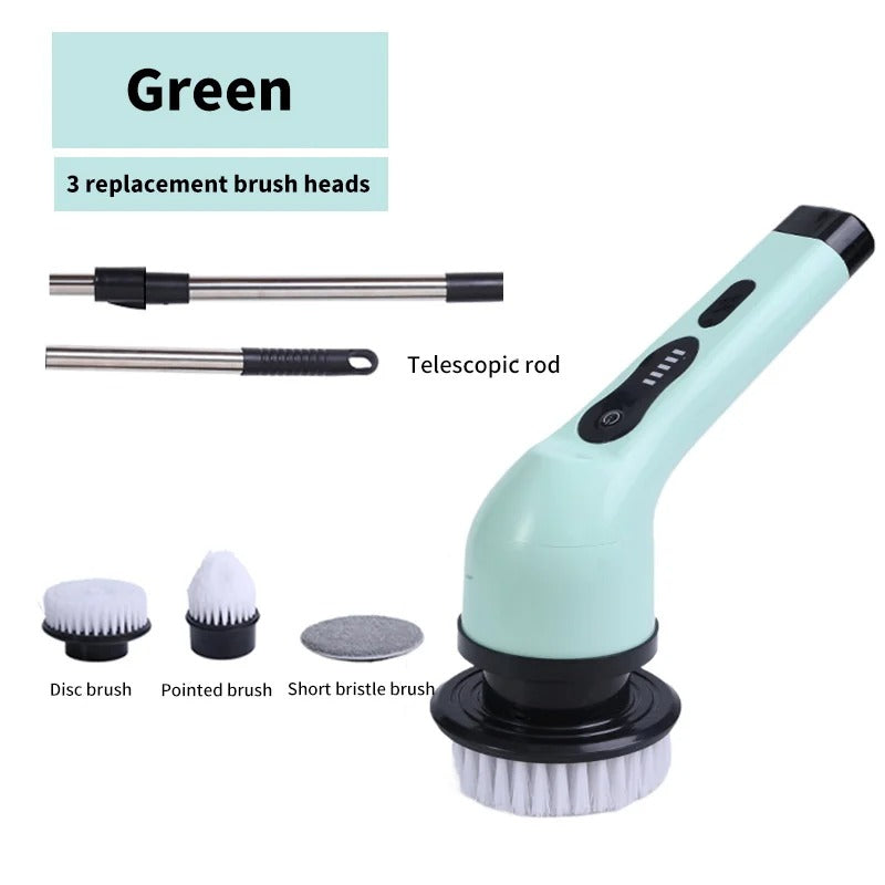 SavvyScrub Pro - Multi-functional electric cleaning brush