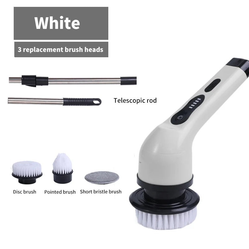 SavvyScrub Pro - Multi-functional electric cleaning brush