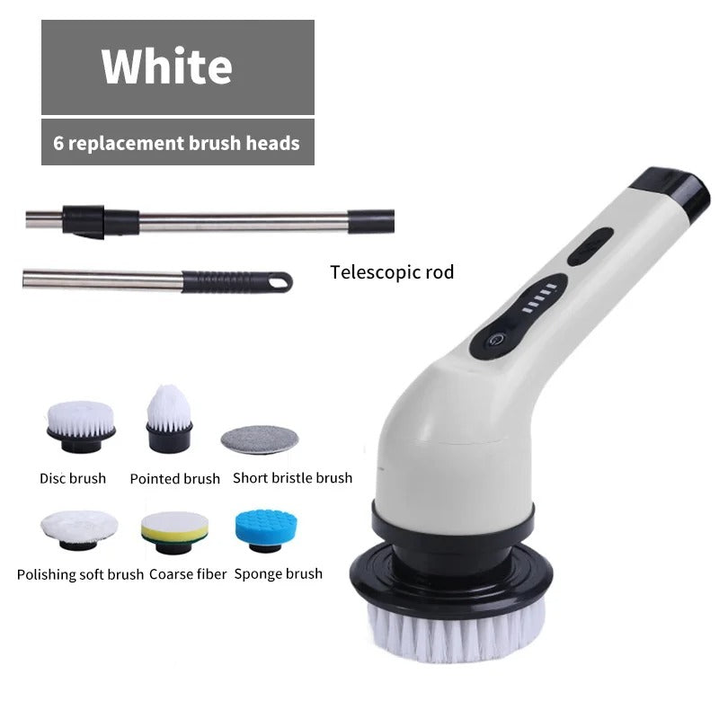 SavvyScrub Pro - Multi-functional electric cleaning brush